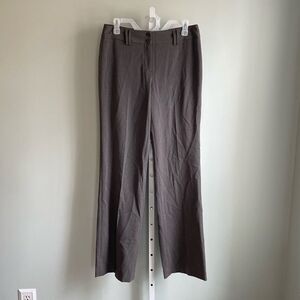 Atelier Charcoal Flare Leg Dress Pants